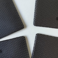 Mini sacs d'emballage en plastique, pièces, sac noir clair, sac à fermeture éclair givré, polysac givré avec fermeture à glissière