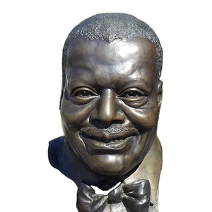 Escultura de Bronce Personalizada de Tamaño Real de <span class=keywords><strong>Oscar</strong></span> Peterson con Piano, para Jardín Exterior - Product Image 2