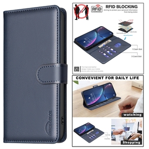 Étui de téléphone portable à rabat de luxe en cuir PU avec porte-cartes pour Nokia <span class=keywords><strong>G22</strong></span> G42 C22 C32 16Pro - Product Image 5
