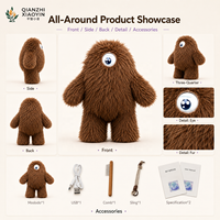 Giocattolo AI Mododo Pronto per la Spedizione, Compagno Parlante Intelligente, Chat Gratuito, Encyclopedia Emozionale, Q&A, Racconto Storie, Unisex per Bambini