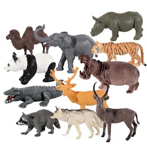 Modelo <span class=keywords><strong>de</strong></span> Animales Salvajes <span class=keywords><strong>de</strong></span> PVC <span class=keywords><strong>de</strong></span> 5 Pulgadas, Imitación <span class=keywords><strong>de</strong></span> Animales <span class=keywords><strong>de</strong></span> Granja, Juguete <span class=keywords><strong>de</strong></span> Tigre, León, Cebra, Jirafa, Lobo, para Edades <span class=keywords><strong>de</strong></span> 4 a 6 Años, Paquete al por Mayor - Product Image 1