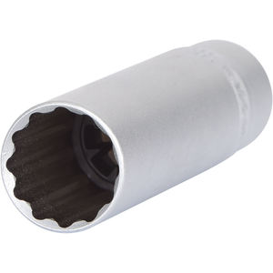 ULTIME®3/8 \ "Prise de bougie d'allumage de qualité bricolage 14 mm finition chromée CR-V pour l'entretien des véhicules réparation OEM clé personnalisable - Product Image 1