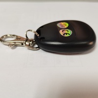 Télécommande à code roulant 433 MHz avec 4 boutons pour portail coulissant/garage/porte/ouvre-porte/fenêtre/maison intelligente YET104BK