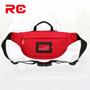 Sac banane portable en nylon pour premiers secours avec plusieurs poches pour les ambulanciers et l'utilisation en extérieur - Product Image 4