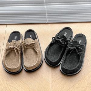 Hot-selling retro lace-up new fashionable thick-soled men's and women's <b>styles</b> - Product Image 1