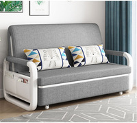 Sofás Cama Plegables a Precios Bajos con Almacenamiento, Sofá Cama Seccional Multifuncional Convertible Inteligente de Lujo y Económico