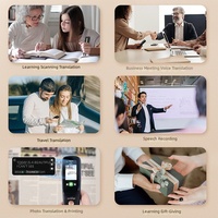 Stylo intelligent multifonctionnel à reconnaissance vocale et de pointage, scanner de traduction hors ligne universel en anglais, outil d'apprentissage multifonctionnel