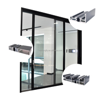 Profils en aluminium de série 6000 à finition usine personnalisée pour portes et fenêtres, tempérisés T3-T8