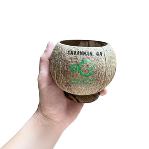 Oferta Especial 2026 Eco2go Vaso de Cáscara de Coco de 150 ml para Bebidas y Helados |   Alta Calidad Hecho en Vietnam - Product Image 1