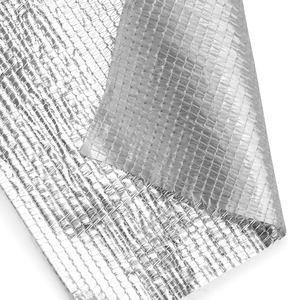 Toile d'ombrage en aluminium-99% 10x13 pieds pour voiture Toile d'ombrage réfléchissante pour jardin Pergola Couverture Voiles d'ombrage Argenté Durable - Product Image 2
