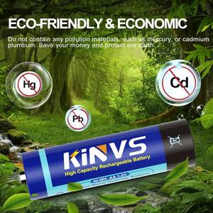 <span class=keywords><strong>Aa</strong></span> 1.2v n-mh <span class=keywords><strong>3000mah</strong></span> रिचार्जेबल बैटरी पैक में वायरलेस इलेक्ट्रॉनिक उत्पादों के लिए kvs ब्रांड - Product Image 3