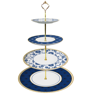 Services à thé haut de gamme en porcelaine fine OEM, comprenant soucoupes à thé, assiettes en porcelaine fine, assiettes à gâteau, assiettes de présentation et assiettes à dinde - Product Image 6