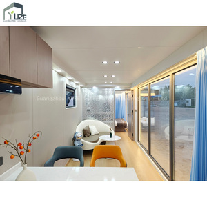 Cabine de luxe en acier préfabriqué, structure écologique, conception personnalisée, aménagement personnalisé, détachable, 40 <span class=keywords><strong>pieds</strong></span>, capsule navale, maison de type Apple pour hôtel - Product Image 5