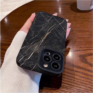 Funda Protectora para Teléfono Móvil de Cuero Artificial TPU con Estampado de Grano de Piedra Línea Dorada para <span class=keywords><strong>iPhone</strong></span> X, Xr, Xs, 11, 12, 13, 14, 15, 16, 17, 18 Pro Max - Product Image 4