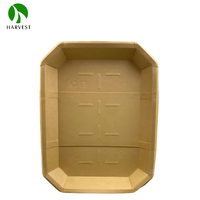 Tazón de Ensalada de Papel Kraft Biodegradable Harvest-SY Serie Tray 4.0CB, Tipo Cow Card / White Card