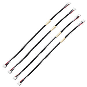 Jst Xh 2.5mm 4핀 헤더 커넥터 UL1007 22AWG 와이어 케이블 하네스 - Product Image 1