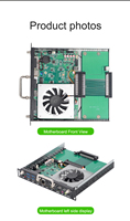Ordinateur industriel INYUDA M12U M13U OPS sans ventilateur, processeur Intel Core I5 I7 de 12e/13e génération, pour écran de tableau blanc interactif