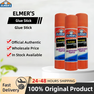 Bâtons de <span class=keywords><strong>colle</strong></span> scolaire violette <span class=keywords><strong>Elmer</strong></span>'s Disappearing Purple, lavables, sûrs et non toxiques pour photos, carton et papeterie - Product Image 2