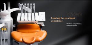 Riunito Odontoiatrico Professionale con Supporto per Monitor e Porta Strumenti per Dentista - Product Image 4