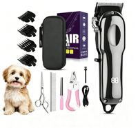 Tondeuse à poils pour animaux de compagnie USMILEPET, très vendue, sans fil, électrique, avec écran LED, pour chiens et chats