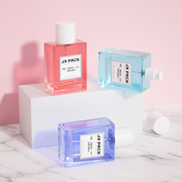 Nouveau Design Bouteille de Parfum en Verre Vide Premium 30ml 50ml 100ml pour la Vente en Gros, Vaporisateur Unique de Parfum