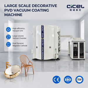 Máquina de Recubrimiento al Vacío PVD de Arco Múltiple Grande <span class=keywords><strong>para</strong></span> Acero Inoxidable, Herrajes Sanitarios, Fregaderos en Oro/Plata/Negro/otros Colores - Product Image 1