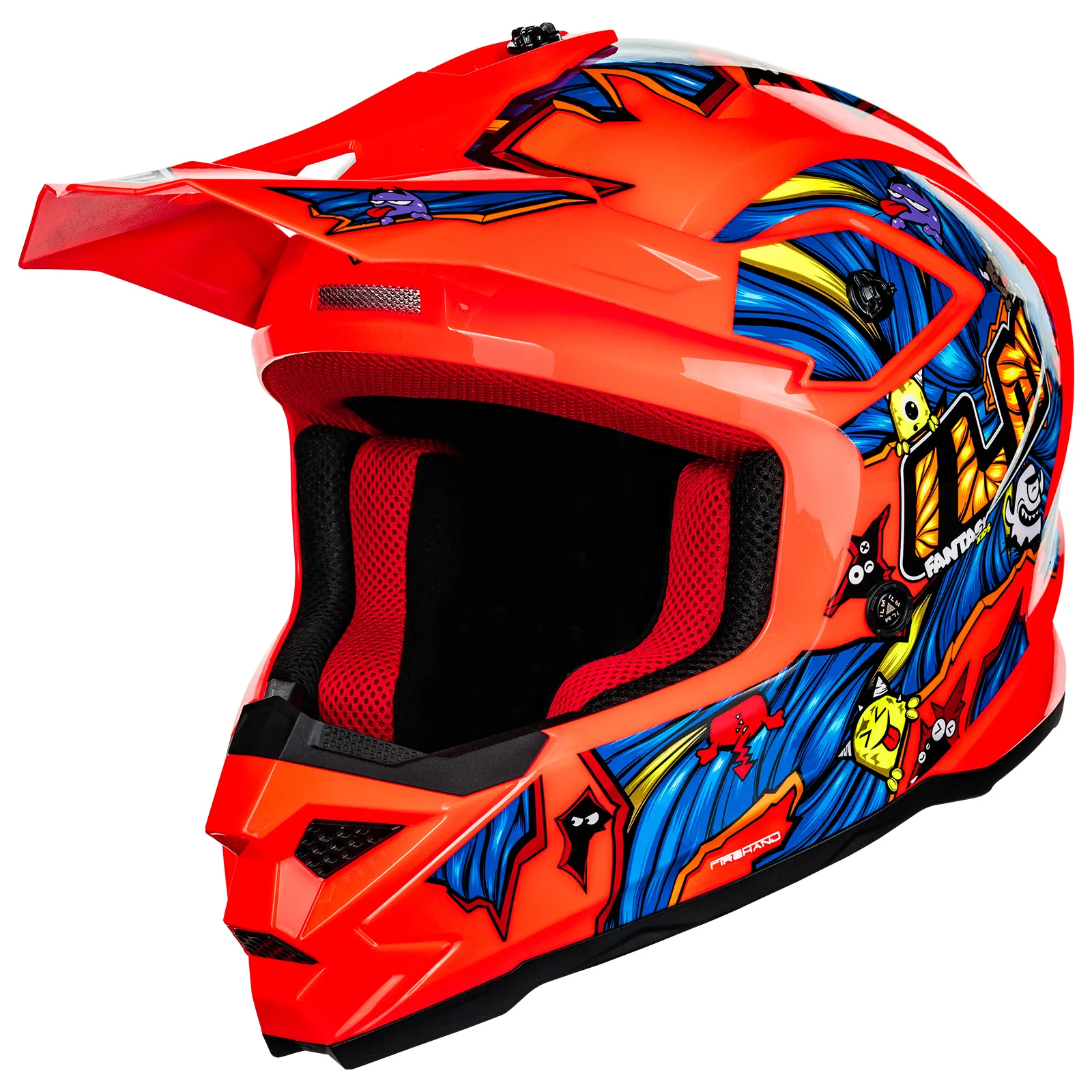 Ilm Jeugd Atv Helm Kids Crossmotor Helm Motorcross Bmx Off Road Motor Go Kart Casco Dot Ece Model-Z705