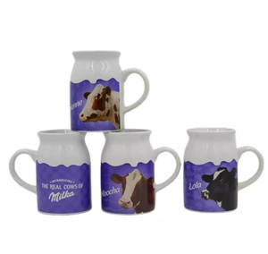 Taza de Cerámica Blanca con Relieve en Forma de Botella de Leche, Taza de Café para Desayuno con Logotipo Personalizado para Hotel, Supermercado, Regalo, Venta al Por Mayor - Product Image 6