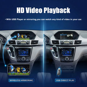 Interface sans fil CarPlay Android Auto pour Honda Odyssey 2014-2019, décodeur multimédia automobile Plug and Play, prend en charge AirPlay Mirror Link - Product Image 6
