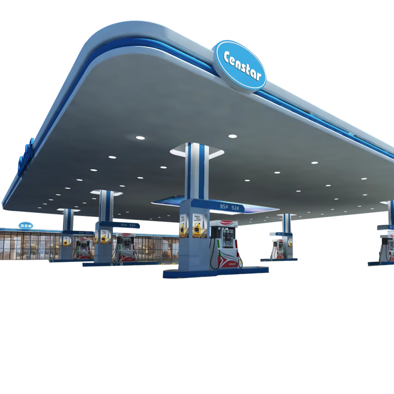 Manufacturer of Entire Construction Gas Station