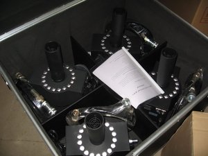 Estuche de Transporte para Jet de CO2 DMX512 para Escenarios, Bodas, <span class=keywords><strong>Conciertos</strong></span>, Eventos, DJ, Discotecas, Bares - Product Image 4