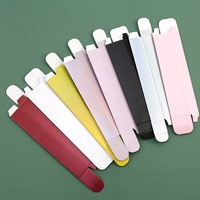 Échantillon gratuit d'emballages en papier pour gloss à lèvres de marque privée, boîtes d'emballage pour gloss à lèvres avec logo personnalisé