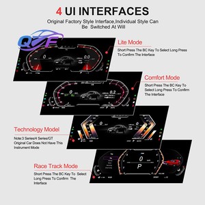 È applicabile alla modifica e all'aggiornamento del quadro strumenti a quadro digitale per <span class=keywords><strong>X5</strong></span>-<span class=keywords><strong>F15</strong></span> BMW (2014-2017) - Product Image 4