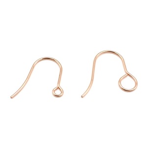 Crochets d'oreille en acier inoxydable plaqués or 18 carats en forme de point d'interrogation pour la fabrication de boucles d'oreilles, accessoires de bijouterie DIY - Product Image 4