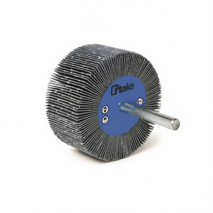 TTAKE Take Abrasive Cloth Flap <b>Wheel</b> 30x30 Mm With 6 Mm Shaft For Precision <b>Grinding</b> And Polishing - Product Image 2