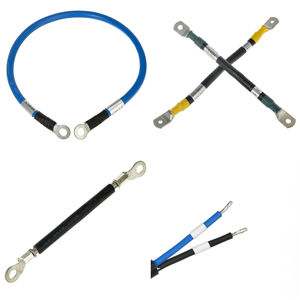 シリコン絶縁ナイロン製電動自転車バッテリー配線ハーネス、PVCプラグ付き、バイク・自動車用電源ソリューション - Product Image 1