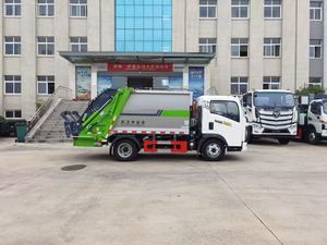 New Electric Compactor Garbage Truck Roll Arm 4x2 Drive <b>Wheel</b> Manual/Automatic Transmission Options for Retail Restaurant - Product Image 2
