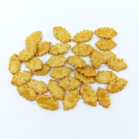 Golosinas de Arroz en Forma de Hoja con Certificación BRC Halal Kosher Premium para Minoristas Globales