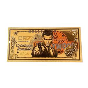 Collezione di banconote placcate in oro 24K <span class=keywords><strong>Cristiano</strong></span> <span class=keywords><strong>Ronaldo</strong></span> 9 Designs 2026 - Product Image 6