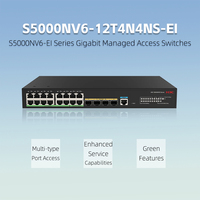 Switch Gestionado Gigabit L2 de 16 Puertos Serie H3C S5000NV6-EI con Uplink 2.5G POE++ para Redes de Gobierno, Pequeñas y Medianas Empresas, Campus y Hoteles