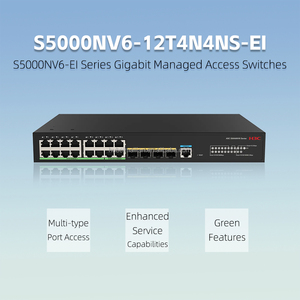 Switch Gestionado Gigabit L2 de 16 Puertos <span class=keywords><strong>Serie</strong></span> H3C S5000NV6-EI con Uplink 2.5G POE++ para Redes de Gobierno, Pequeñas y Medianas Empresas, Campus y Hoteles - Product Image 1