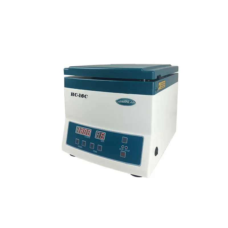 Centrifugadora de alta velocidad de cámara de acero inoxidable 0,5/1,5/2/5ml/0,2 ml tubos PCR