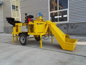 Boden zement ineinandergreifende Stampf ziegel maschine M7MI Block herstellungs maschine Kenia Preis - Product Image 2