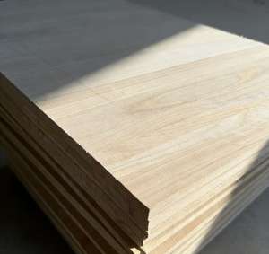 Tablero Sólido <span class=keywords><strong>de</strong></span> Paulownia <span class=keywords><strong>de</strong></span> 1220x2240, 18mm, 15mm, 12mm, Ecológico, Moderno, para Muebles <span class=keywords><strong>de</strong></span> Hotel, con Bordes Encolados, Madera Ligera - Product Image 2
