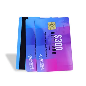 Magnetic Stripe PVC Printed Contact Smart Business Gift Cards