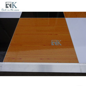 Plateforme en bois de 4 pieds x 4 pieds pour événements intérieurs, plancher de danse pour expositions - Product Image 3