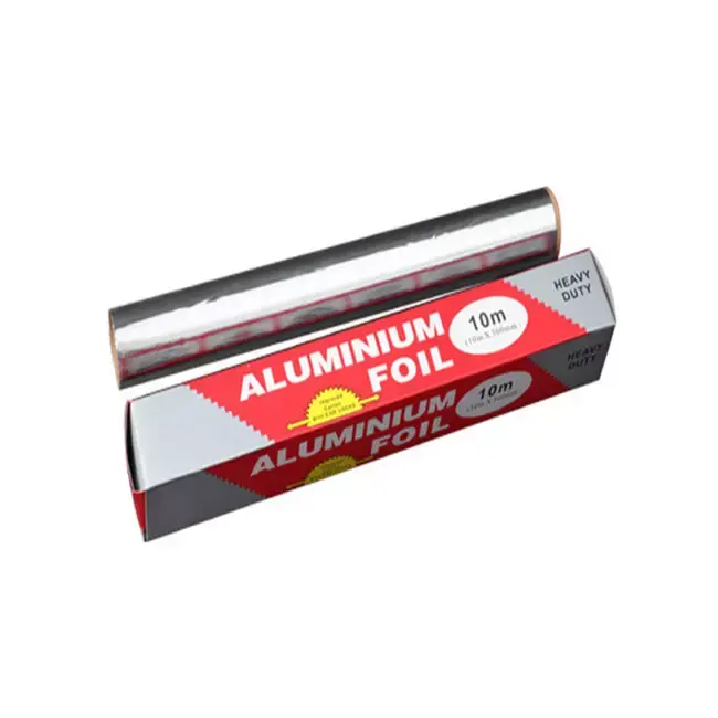 New design wholesale heavy aluminum foil silver laminated tin foil paper roll