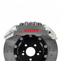 Kit de freinage en céramique carbone haute performance ICOOH IC6 avec disque de frein pour BMW Série 5 E34 / E39 / E60-E61 / F10-F11 / G30-G31