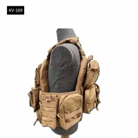 Rompi Taktis Molle Plate Carrier untuk Latihan Luar Ruangan dan Berburu