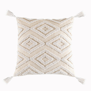 Modern Simple Nordic Wind Tufted <strong>Cushion</strong> Cover 18x18 Square Geometric Three-dimensional Pillow Cover for Bedroom B&amp;B <strong>Box</strong> - Product Image 6
